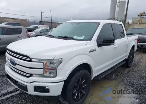 2018 Ford F-150 Lariat from USA, damaged, VIN 1FTEW1E57JFD89572